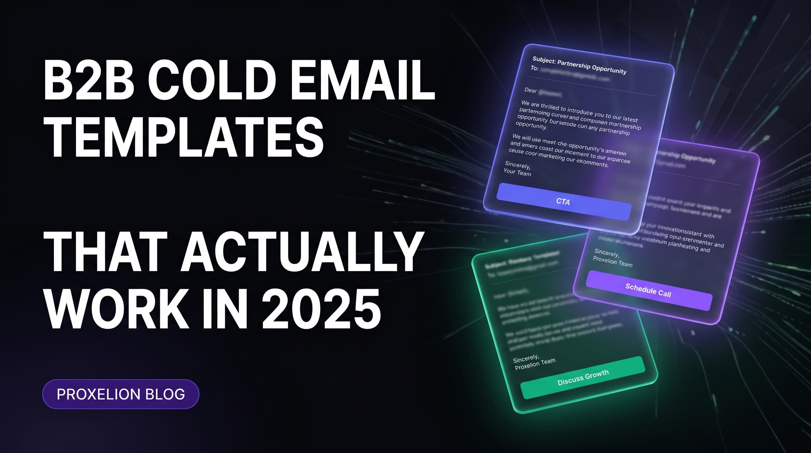 B2B Cold Email Templates That Actually Work in 2025